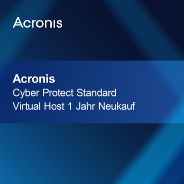 Acronis Cyber Protect Standard Wirtualny Host