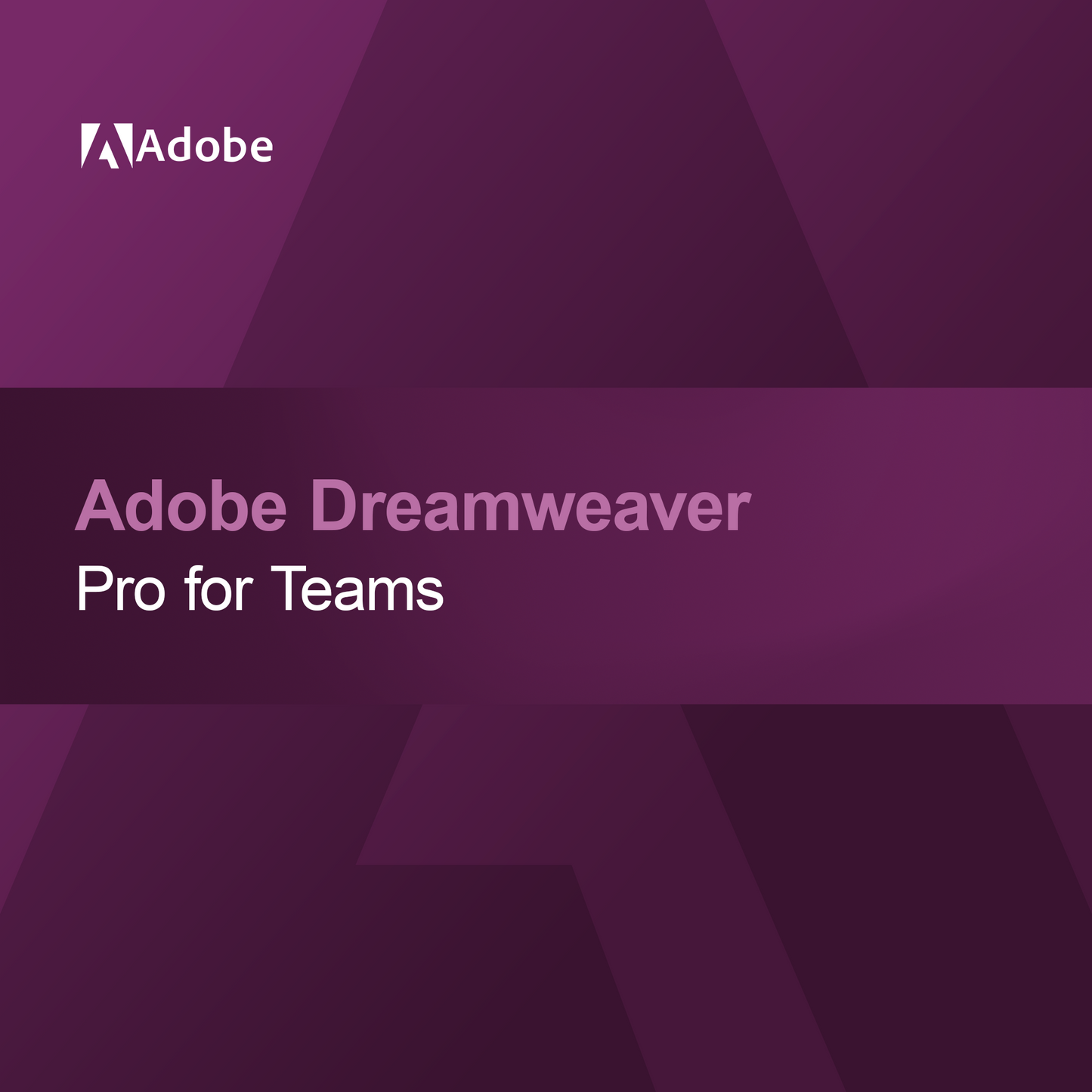 Adobe Dreamweaver - Pro til teams