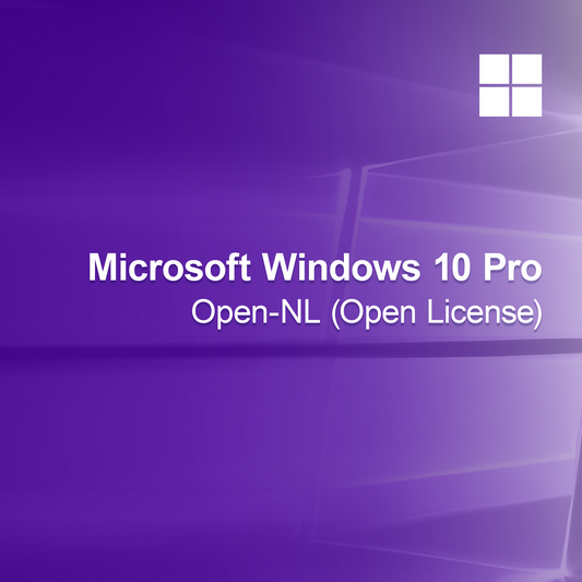 Microsoft Windows 10 Pro Open-NL (Öppen licens)