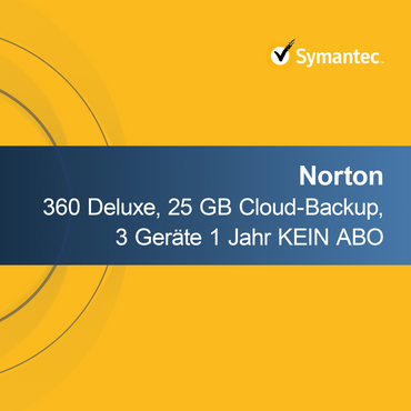 Norton 360 Deluxe, 25 GB облачно архивиране, 3 устройства 1 година БЕЗ АБОНАМЕНТ