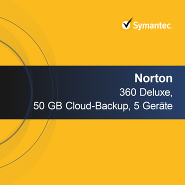 Norton 360 Deluxe, 50 GB облачно архивиране, 5 устройства