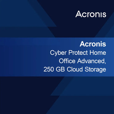 Acronis Cyber Protect Home Office Advanced, 250 GB pamięci w chmurze