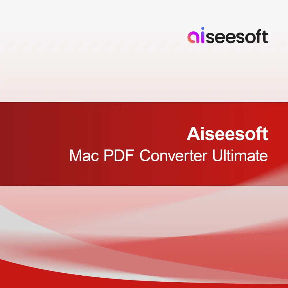 Aiseesoft Mac Conversor PDF Ultimate
