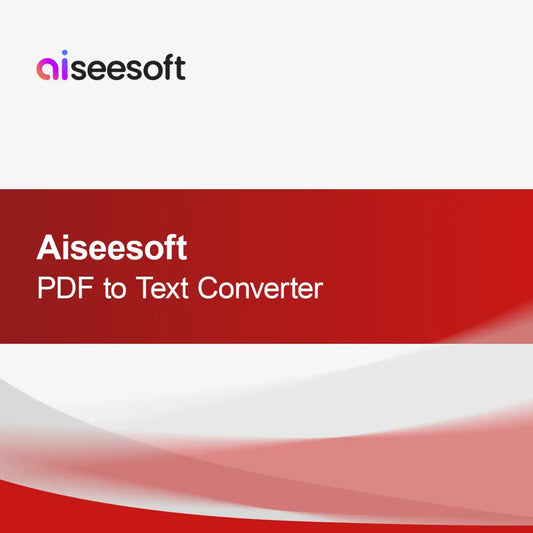 Aiseesoft PDF la Convertor Text
