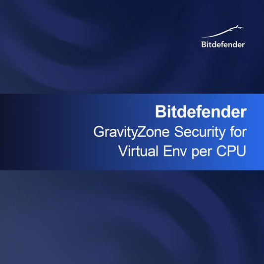Bitdefender GravityZone Security for Virtual Env per CPU