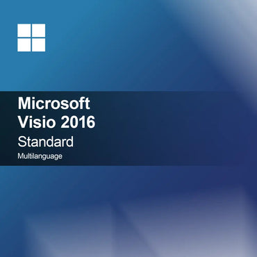 Microsoft Visio 2016 Standard flerspråkig