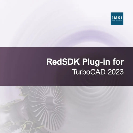 RedSDK bővítmény a TurboCAD 2023-hoz