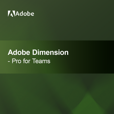 Adobe Dimension - Pro for team