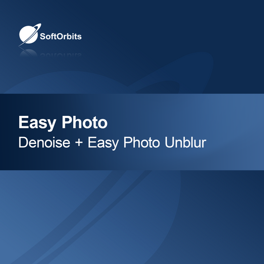 Nem Foto Støjreduktion + Nem Foto Uskarphed