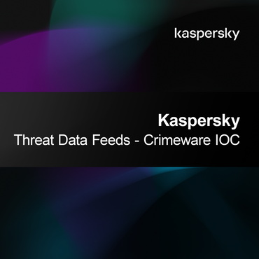 Flux de données sur les menaces Kaspersky - IOC de logiciels criminels