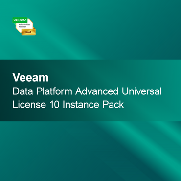 Veeam Data Platform Advanced Universal License пакет за 10 инстанции
