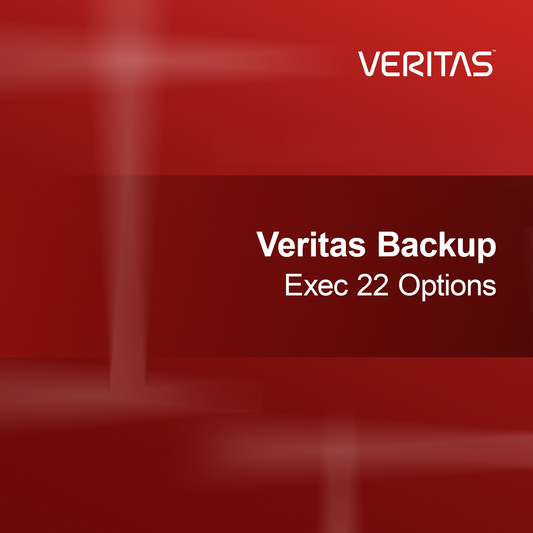 Опции на Veritas Backup Exec 22